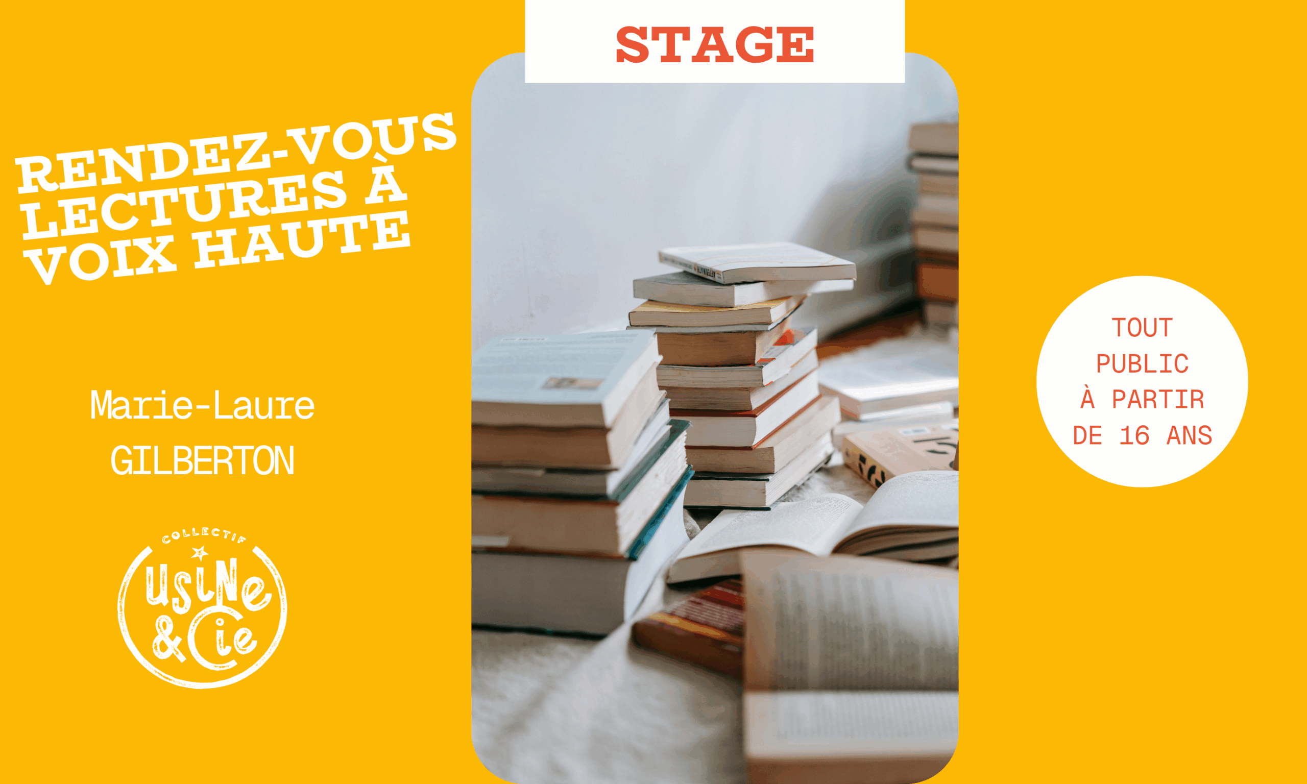 Les rendez-vous lectures à voix haute